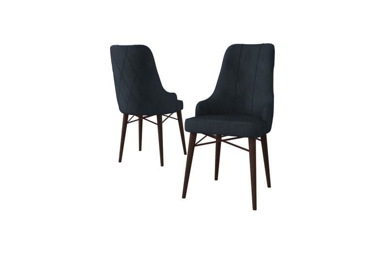 Spisestole Puntoz Antracit / Brun, Antracit / Brun