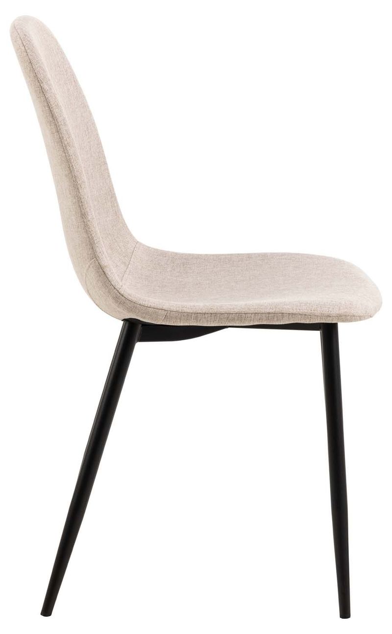 Spisestuestol HOME4YOU Celia Beige - beige - Møbler - Stole & lænestole - Spisebordsstole & køkkenstole