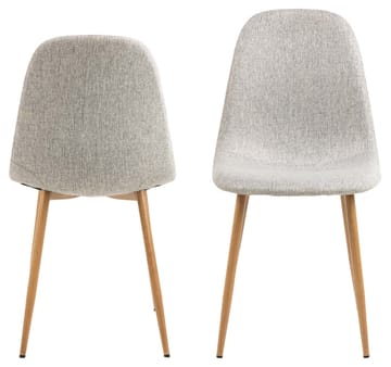 Spisestuestol HOME4YOU Celia Grå/eg - grå/eg - Møbler - Stole & lænestole - Spisebordsstole & køkkenstole