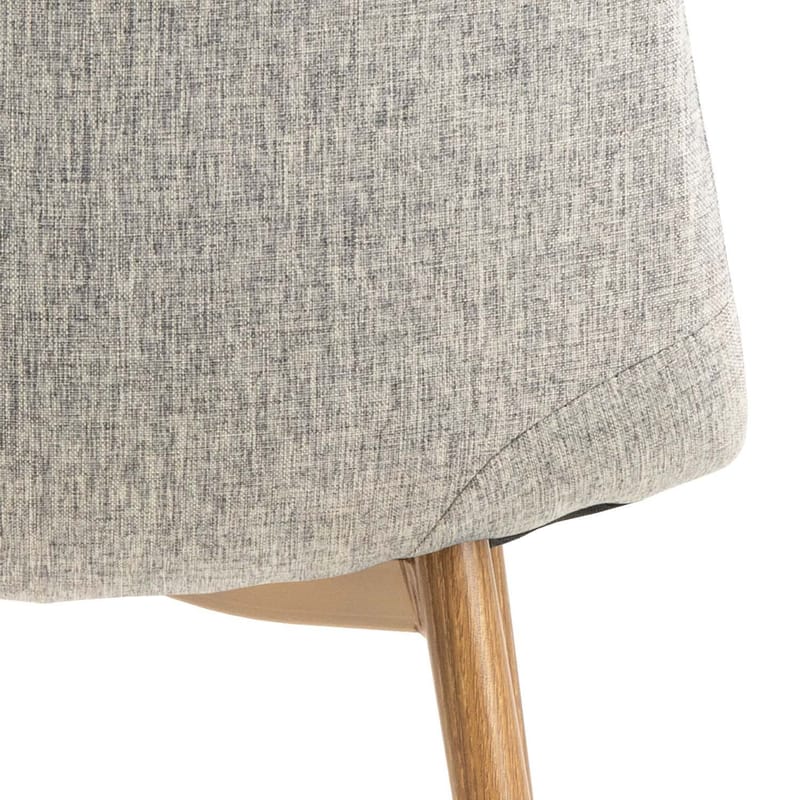 Spisestuestol HOME4YOU Celia Grå/eg - grå/eg - Møbler - Stole & lænestole - Spisebordsstole & køkkenstole