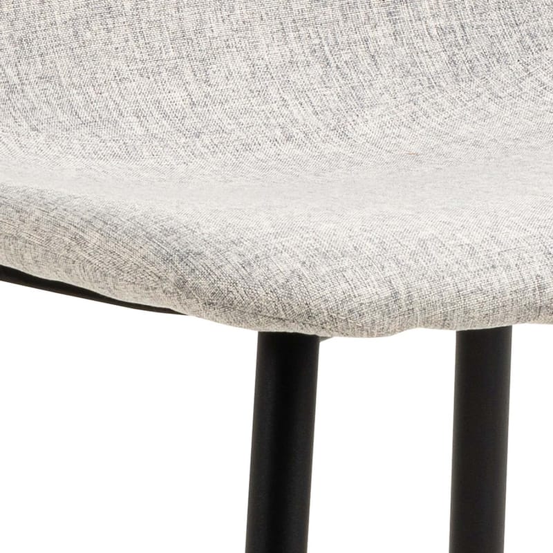 Spisestuestol HOME4YOU Celia Grå/sort - grå/sort - Møbler - Stole & lænestole - Spisebordsstole & køkkenstole