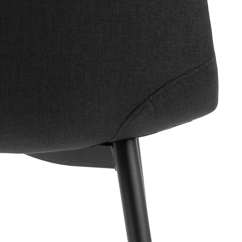 Spisestuestol HOME4YOU Celia Sort - sort - Møbler - Stole & lænestole - Spisebordsstole & køkkenstole