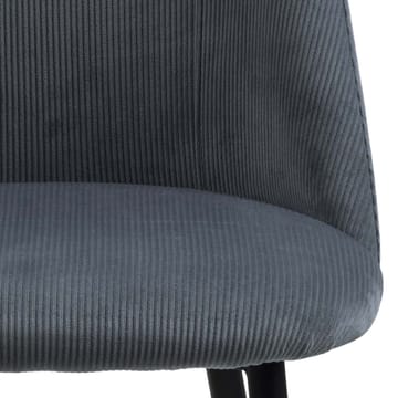 Spisestuestol HOME4YOU Ines Grå/sort - grå/sort - Møbler - Stole & lænestole - Spisebordsstole & køkkenstole