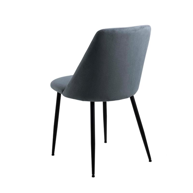 Spisestuestol HOME4YOU Ines Grå/sort - grå/sort - Møbler - Stole & lænestole - Spisebordsstole & køkkenstole