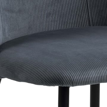 Spisestuestol HOME4YOU Ines Grå/sort - grå/sort - Møbler - Stole & lænestole - Spisebordsstole & køkkenstole