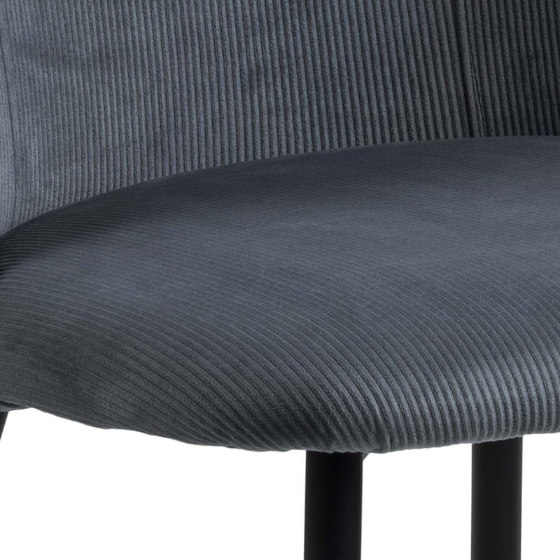 Spisestuestol HOME4YOU Ines Grå/sort - grå/sort - Møbler - Stole & lænestole - Spisebordsstole & køkkenstole