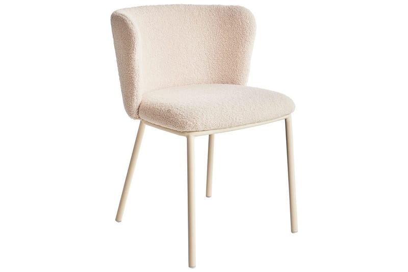 Spisestuestol Mina II sæt med 2 Beige - Beige - Møbler - Stole & lænestole - Spisebordsstole & køkkenstole