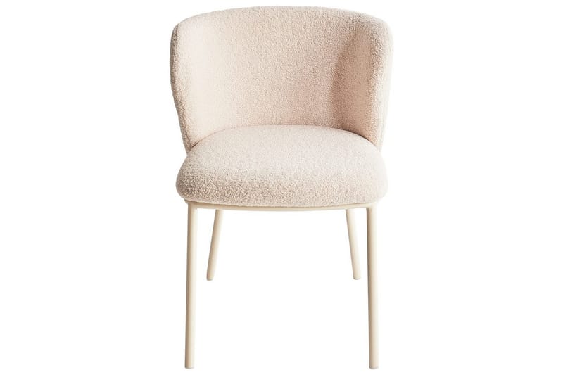 Spisestuestol Mina II sæt med 2 Beige - Beige - Møbler - Stole & lænestole - Spisebordsstole & køkkenstole