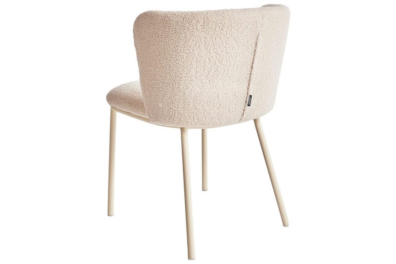 Spisestuestol Mina II sæt med 2 Beige - Beige - Møbler - Stole & lænestole - Spisebordsstole & køkkenstole