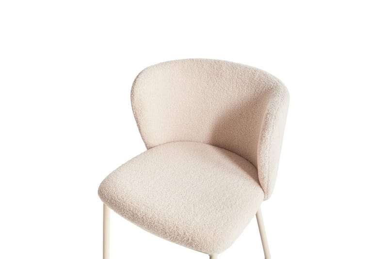 Spisestuestol Mina II sæt med 2 Beige - Beige - Møbler - Stole & lænestole - Spisebordsstole & køkkenstole