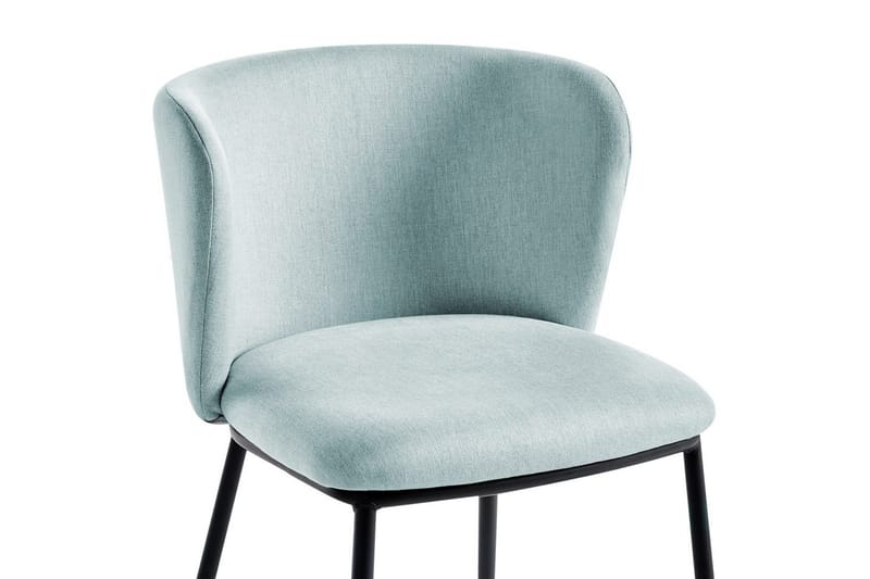 Spisestuestol Mina sæt med 2 Blå/Sort - Blå/Sort - Møbler - Stole & lænestole - Spisebordsstole & køkkenstole