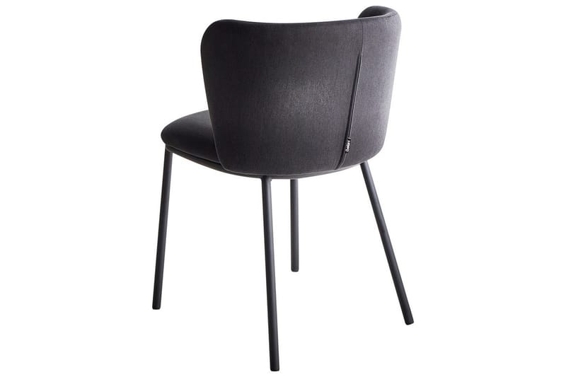 Spisestuestol Mina sæt med 2 Sort - Sort - Møbler - Stole & lænestole - Spisebordsstole & køkkenstole