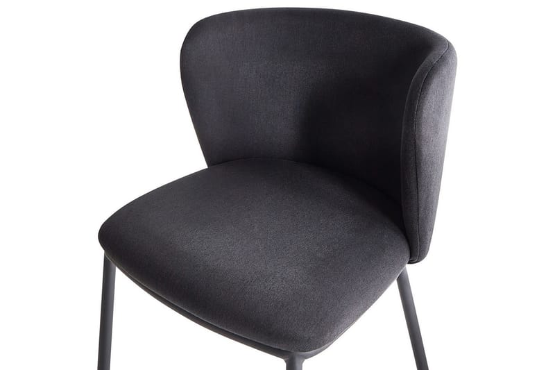 Spisestuestol Mina sæt med 2 Sort - Sort - Møbler - Stole & lænestole - Spisebordsstole & køkkenstole