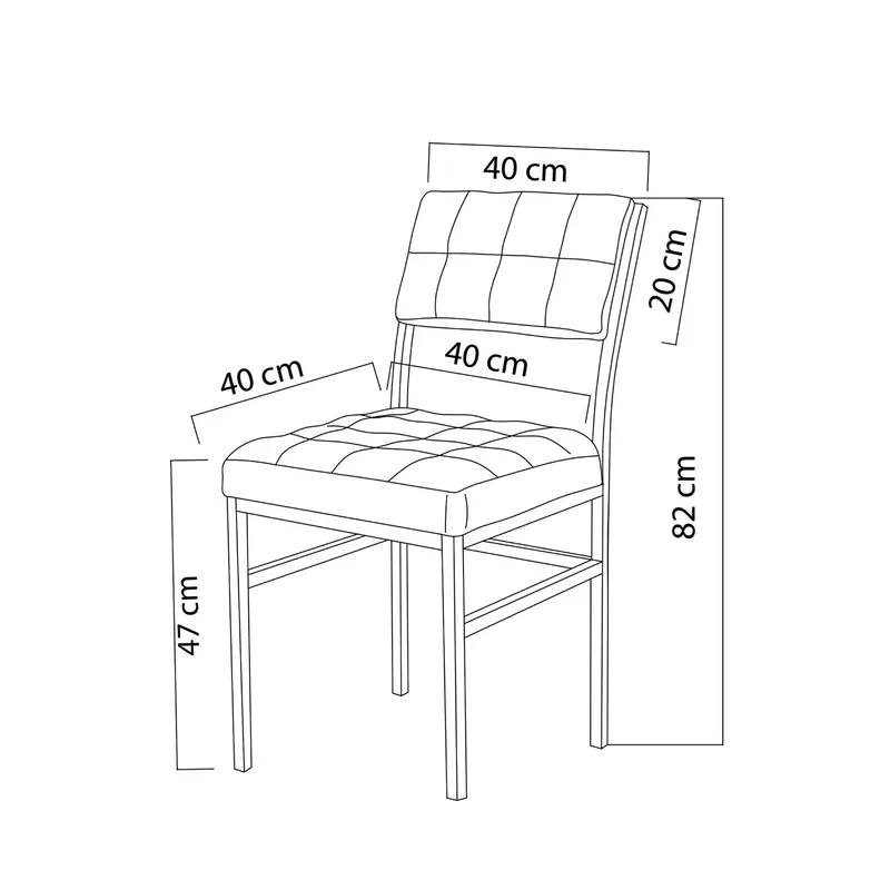 Stedum spisebordsstol - Brun - Møbler - Stole & lænestole - Spisebordsstole & køkkenstole