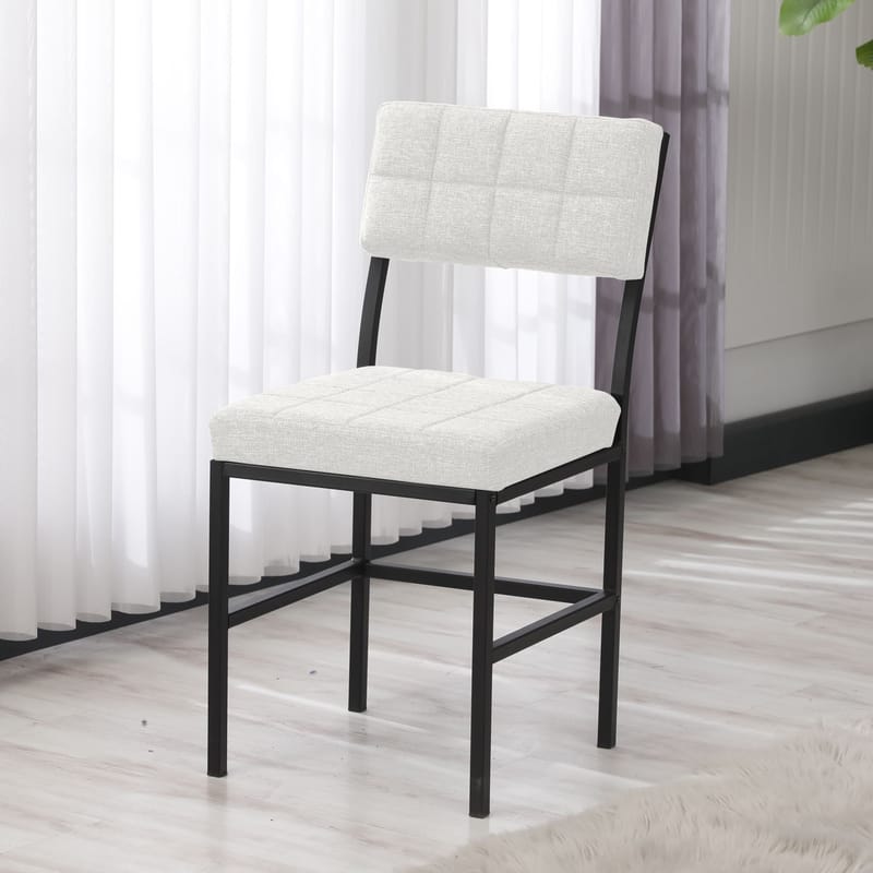 Stedum spisebordsstol - Creme - Møbler - Stole & lænestole - Spisebordsstole & køkkenstole