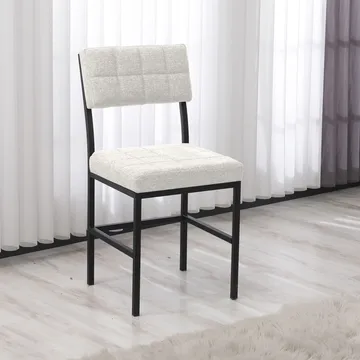 Stedum spisebordsstol - Creme - Møbler - Stole & lænestole - Spisebordsstole & køkkenstole