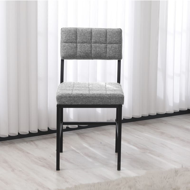 Stedum spisebordsstol - Grå - Møbler - Stole & lænestole - Spisebordsstole & køkkenstole