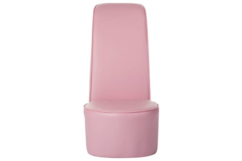 stol højhælet sko-design kunstlæder pink - Lænestole