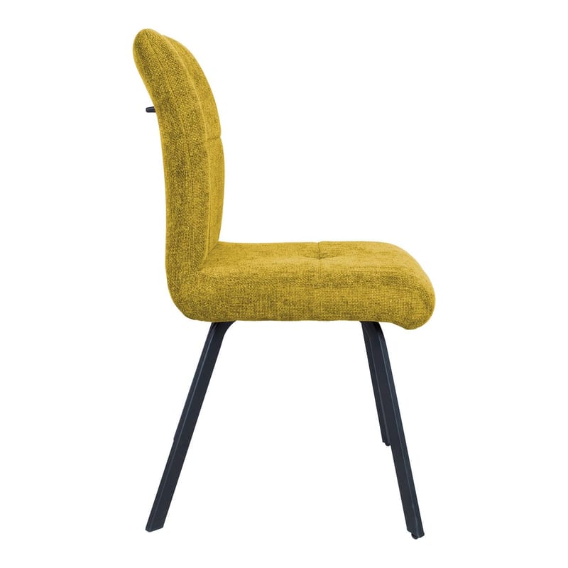 Stol HOME4YOU Agata Mørk gul - Mørkegul - Møbler - Stole & lænestole - Spisebordsstole & køkkenstole