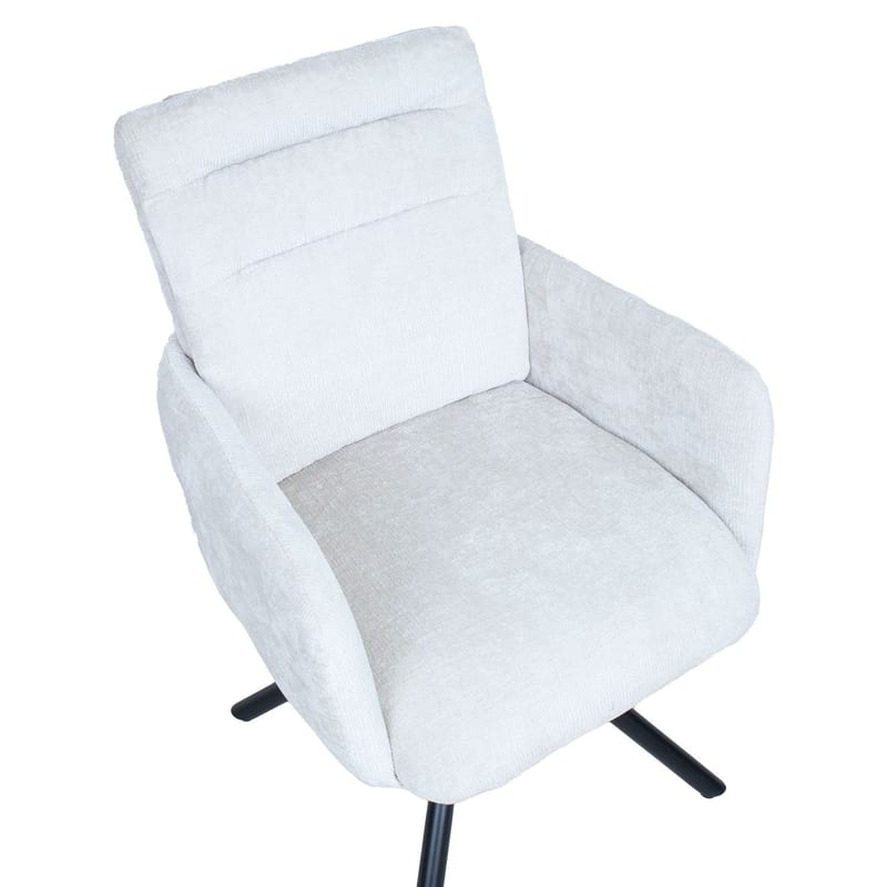 Stol HOME4YOU Batul Linnedhvid - Hørhvid - Møbler - Stole & lænestole - Spisebordsstole & køkkenstole