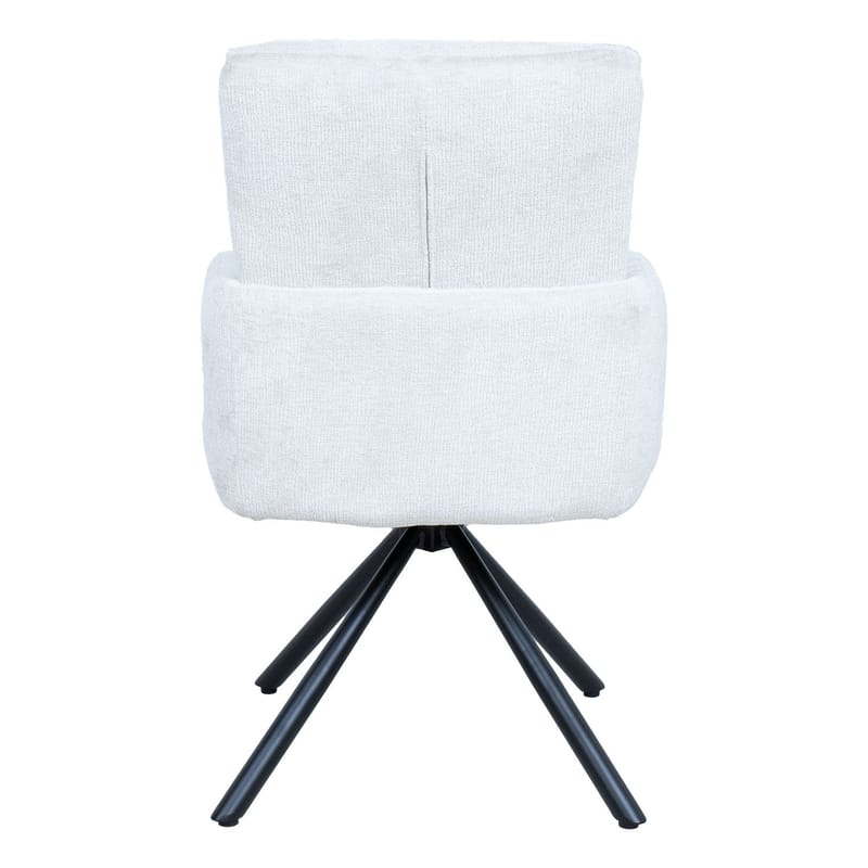 Stol HOME4YOU Batul Linnedhvid - Hørhvid - Møbler - Stole & lænestole - Spisebordsstole & køkkenstole