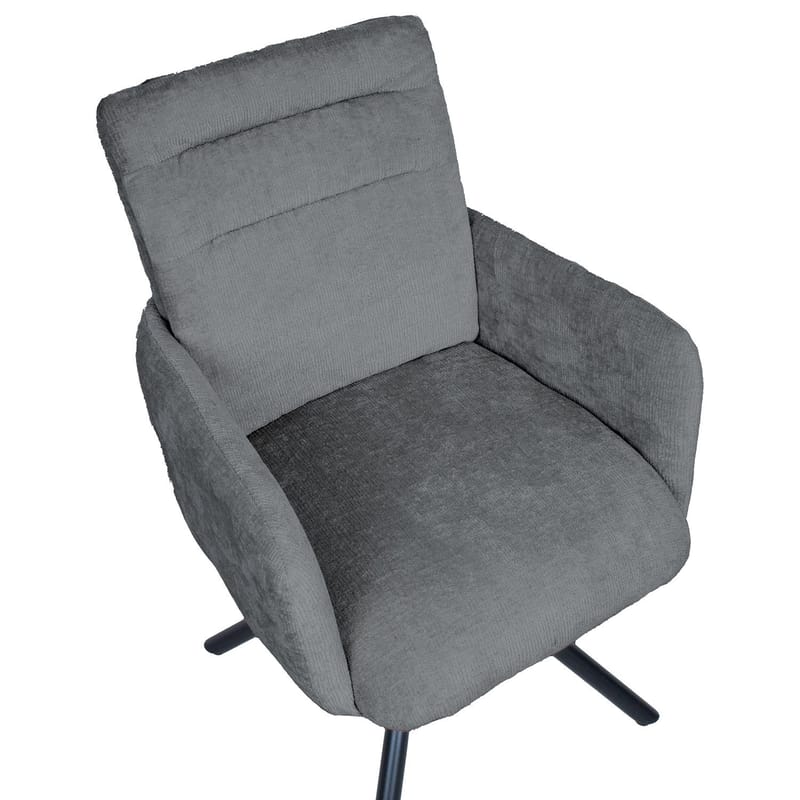 Stol HOME4YOU Batul Mørkegrå - mørkegrå - Møbler - Stole & lænestole - Spisebordsstole & køkkenstole