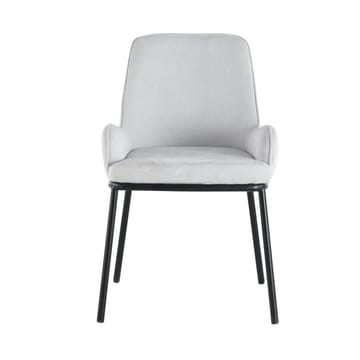 Stol HOME4YOU Darcy gråhvid - gråhvid - Møbler - Stole & lænestole - Spisebordsstole & køkkenstole