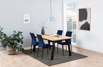 Stol HOME4YOU Demina Blå - Blå - Møbler - Stole & lænestole - Spisebordsstole & køkkenstole