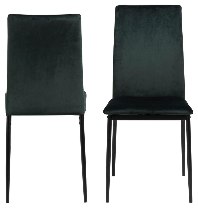 Stol HOME4YOU Demina Grøn - Grøn - Møbler - Stole & lænestole - Spisebordsstole & køkkenstole