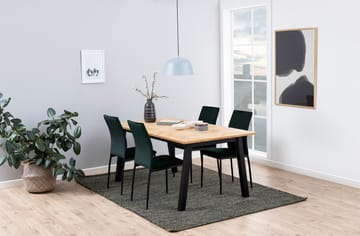 Stol HOME4YOU Demina Grøn - Grøn - Møbler - Stole & lænestole - Spisebordsstole & køkkenstole
