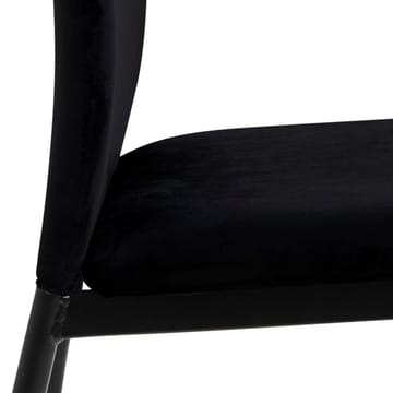 Stol HOME4YOU Demina Sort - Sort - Møbler - Stole & lænestole - Spisebordsstole & køkkenstole
