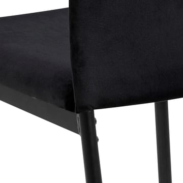 Stol HOME4YOU Demina Sort - Sort - Møbler - Stole & lænestole - Spisebordsstole & køkkenstole