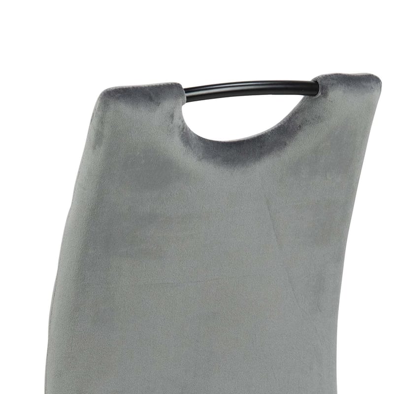 Stol HOME4YOU Dia mørkegrå - Mørkegrå - Møbler - Stole & lænestole - Spisebordsstole & køkkenstole