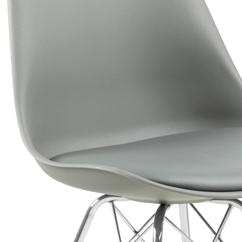 Stol HOME4YOU Eris Grå/krom - Grå/krom - Møbler - Stole & lænestole - Spisebordsstole & køkkenstole