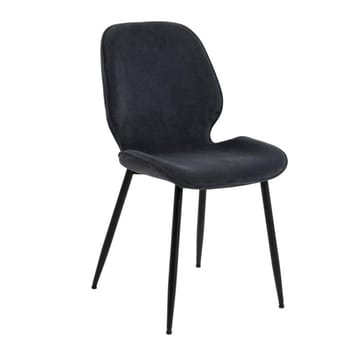 Stol HOME4YOU Femke antracit - Antracit - Møbler - Stole & lænestole - Spisebordsstole & køkkenstole