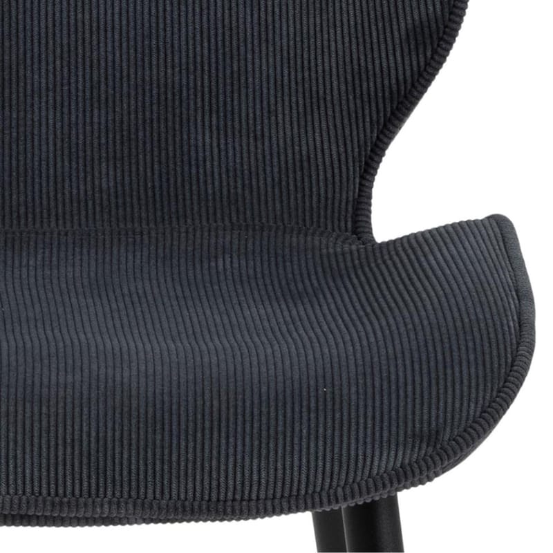 Stol HOME4YOU Femke antracit - Antracit - Møbler - Stole & lænestole - Spisebordsstole & køkkenstole