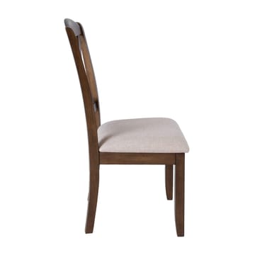 Stol HOME4YOU James mørk eg - brun - Møbler - Stole & lænestole - Spisebordsstole & køkkenstole