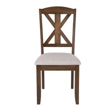 Stol HOME4YOU James mørk eg - brun - Møbler - Stole & lænestole - Spisebordsstole & køkkenstole