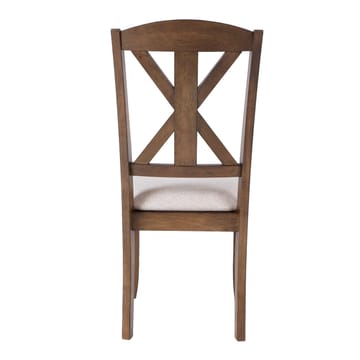 Stol HOME4YOU James mørk eg - brun - Møbler - Stole & lænestole - Spisebordsstole & køkkenstole