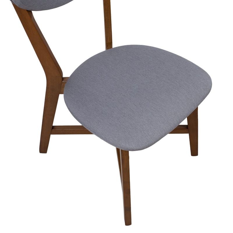 Stol HOME4YOU Jesper Grå - Grå - Møbler - Stole & lænestole - Spisebordsstole & køkkenstole