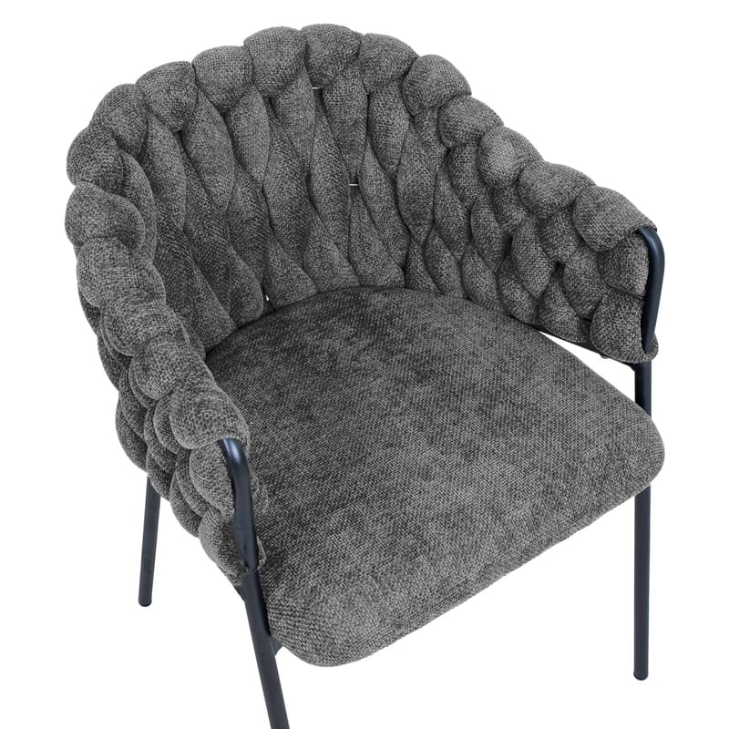 Stol HOME4YOU Kronos Grå - Grå - Møbler - Stole & lænestole - Spisebordsstole & køkkenstole