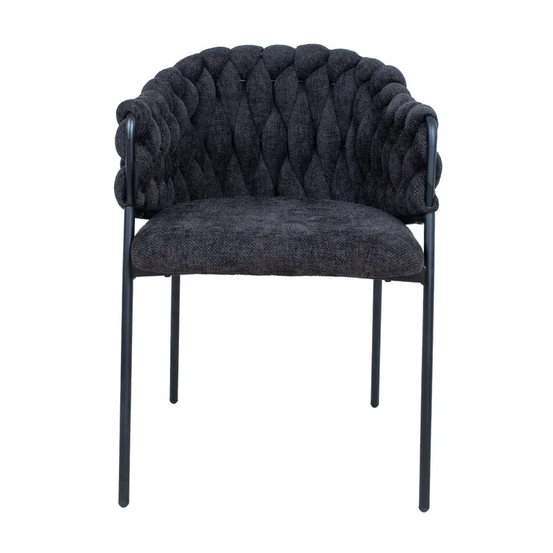 Stol HOME4YOU Kronos Sort - Sort - Møbler - Stole & lænestole - Spisebordsstole & køkkenstole