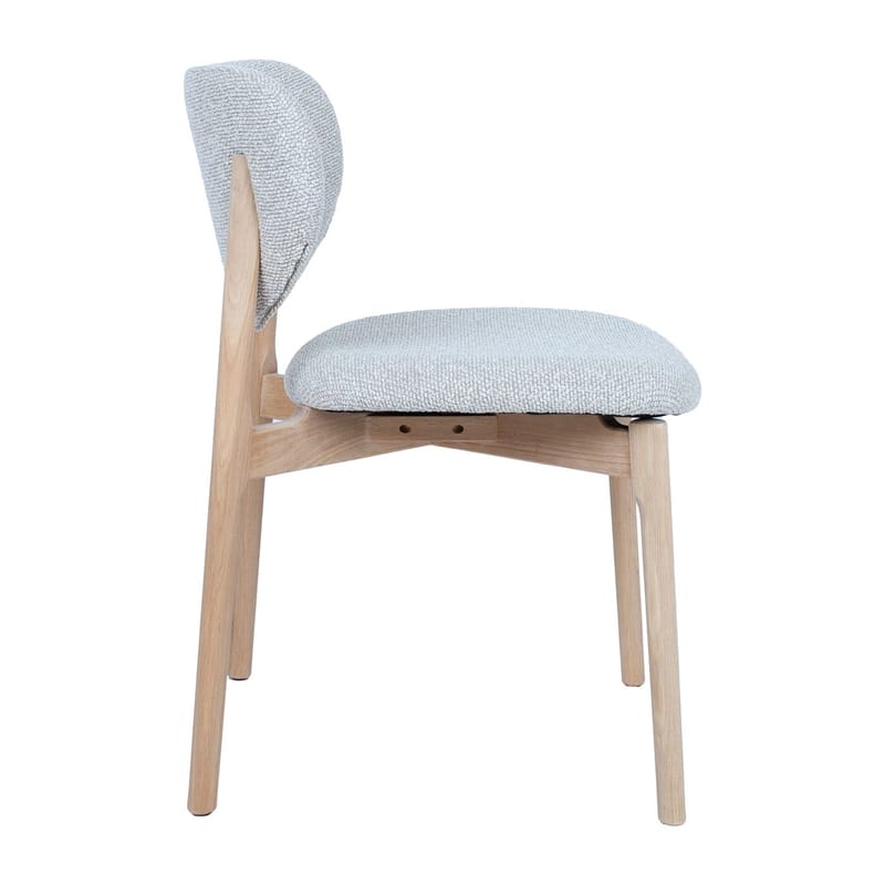 Stol HOME4YOU Leka lys beige - Lys beige - Møbler - Stole & lænestole - Spisebordsstole & køkkenstole