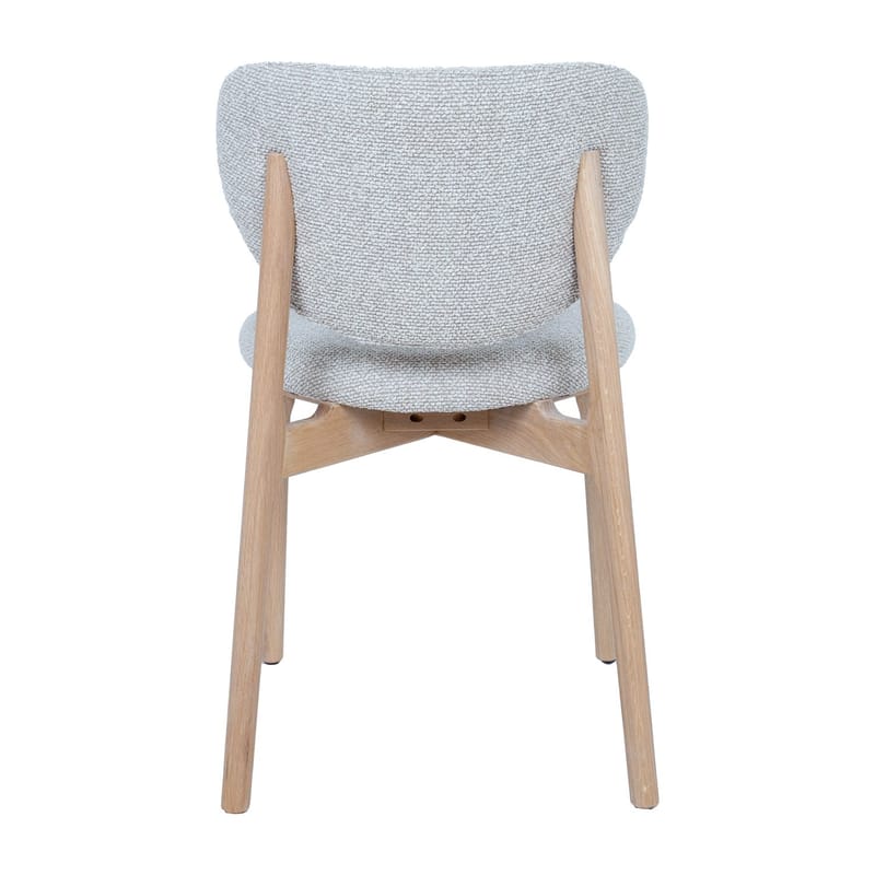 Stol HOME4YOU Leka lys beige - Lys beige - Møbler - Stole & lænestole - Spisebordsstole & køkkenstole