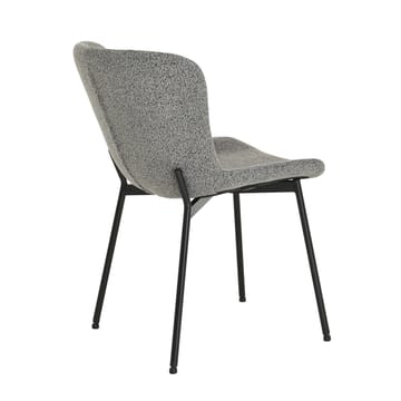Stol HOME4YOU Manolo Grå bouclé - Grå - Møbler - Stole & lænestole - Spisebordsstole & køkkenstole