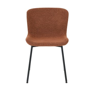 Stol HOME4YOU Manolo Rustrun bouclé - rustbrun - Møbler - Stole & lænestole - Spisebordsstole & køkkenstole