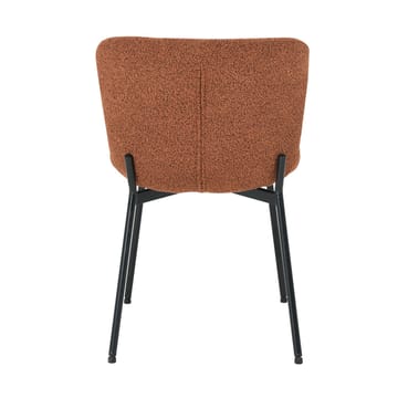 Stol HOME4YOU Manolo Rustrun bouclé - rustbrun - Møbler - Stole & lænestole - Spisebordsstole & køkkenstole