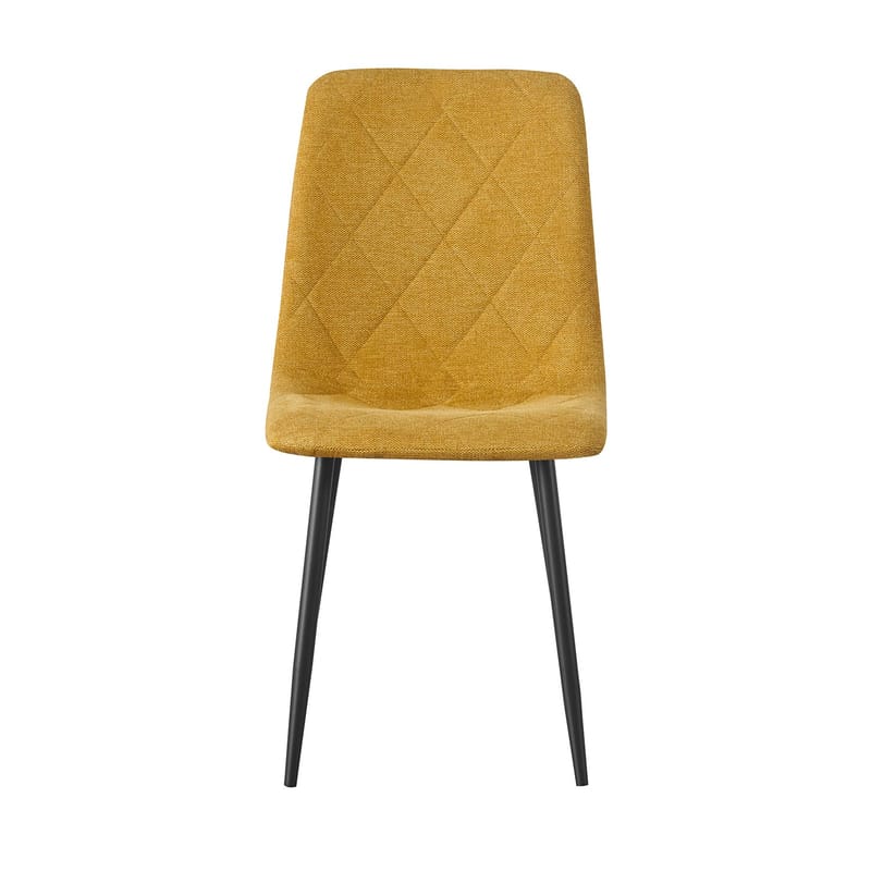 Stol HOME4YOU Mels Gul - Gul - Møbler - Stole & lænestole - Spisebordsstole & køkkenstole