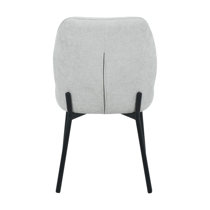 Stol HOME4YOU Zaylen Lysegrå - Lysegrå - Møbler - Stole & lænestole - Spisebordsstole & køkkenstole