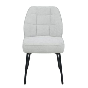 Stol HOME4YOU Zaylen Lysegrå - Lysegrå - Møbler - Stole & lænestole - Spisebordsstole & køkkenstole